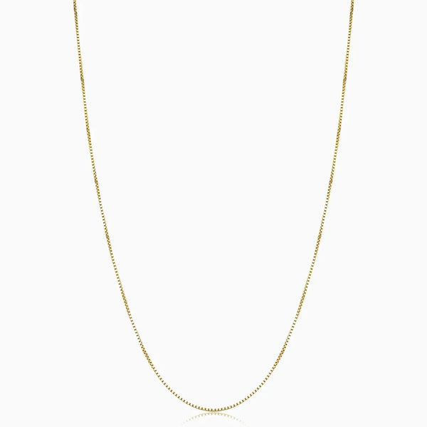 Bodega Box Necklace | Gold