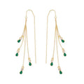 Calista Moreau Tassel Earrings | Gold