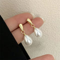 Floating Pearl Earrings