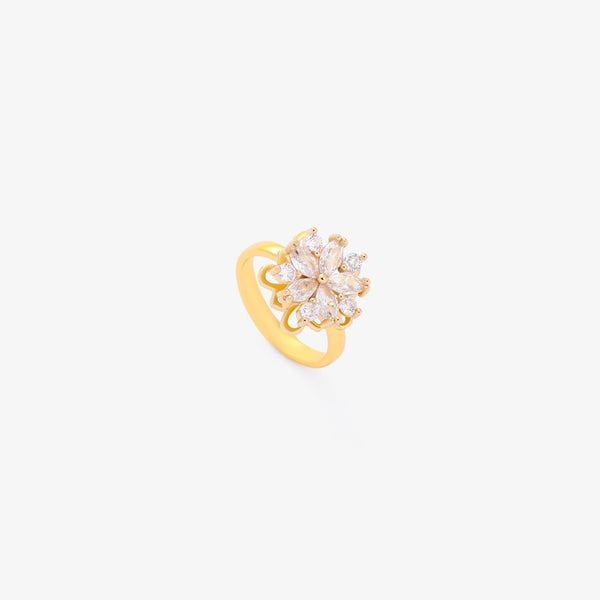 Flora Accent Spinning Ring | Gold