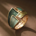 Golden Leafshine Ring | Gold