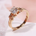 Knotted Band Statement Ring | Gold