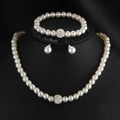 Pearl Beaded Jewelry Set