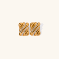 Pippa Two Tone Earrings