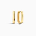 Small Icon Hoops | Gold