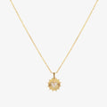 Sunray Love Necklace | Gold