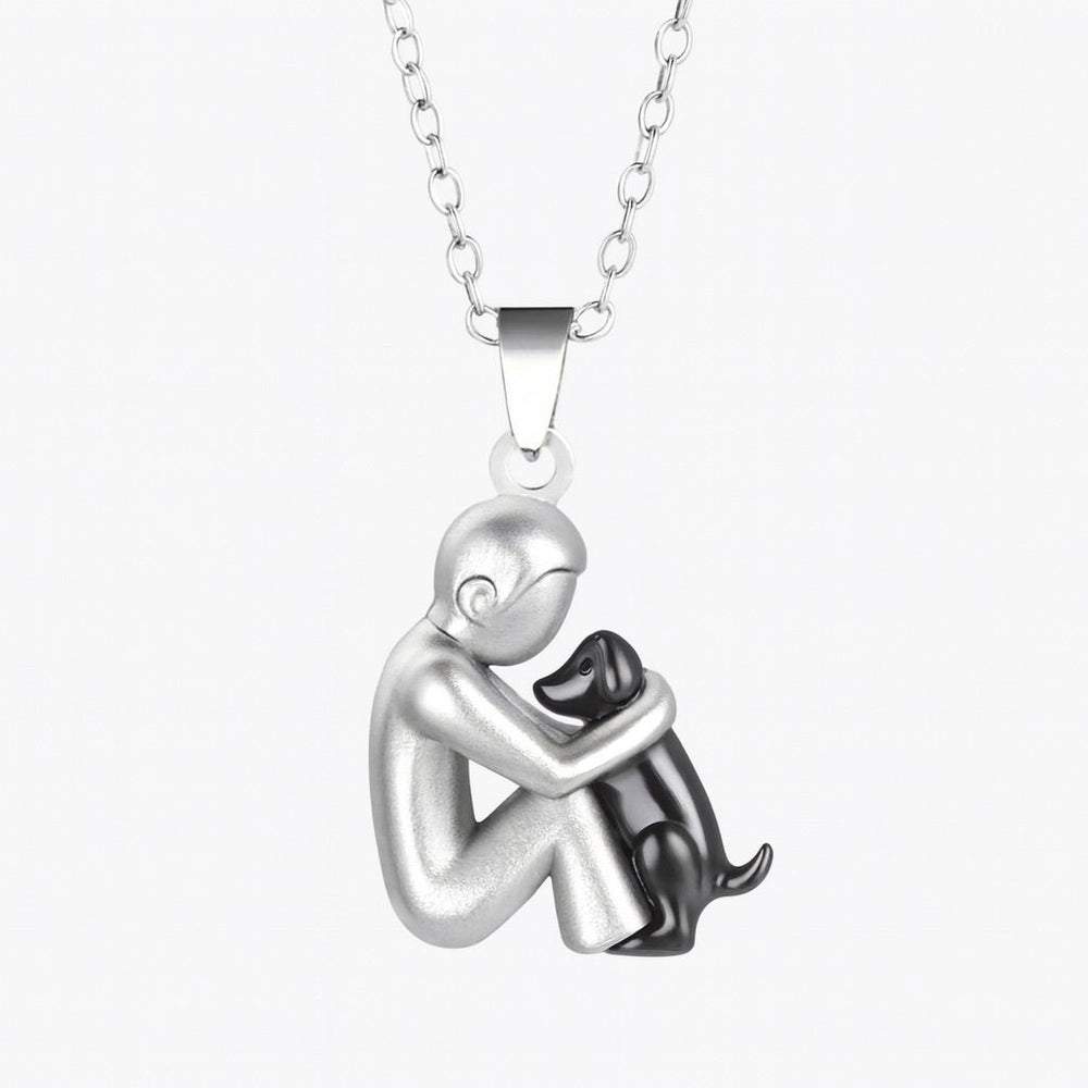 Hug Pendant Necklace